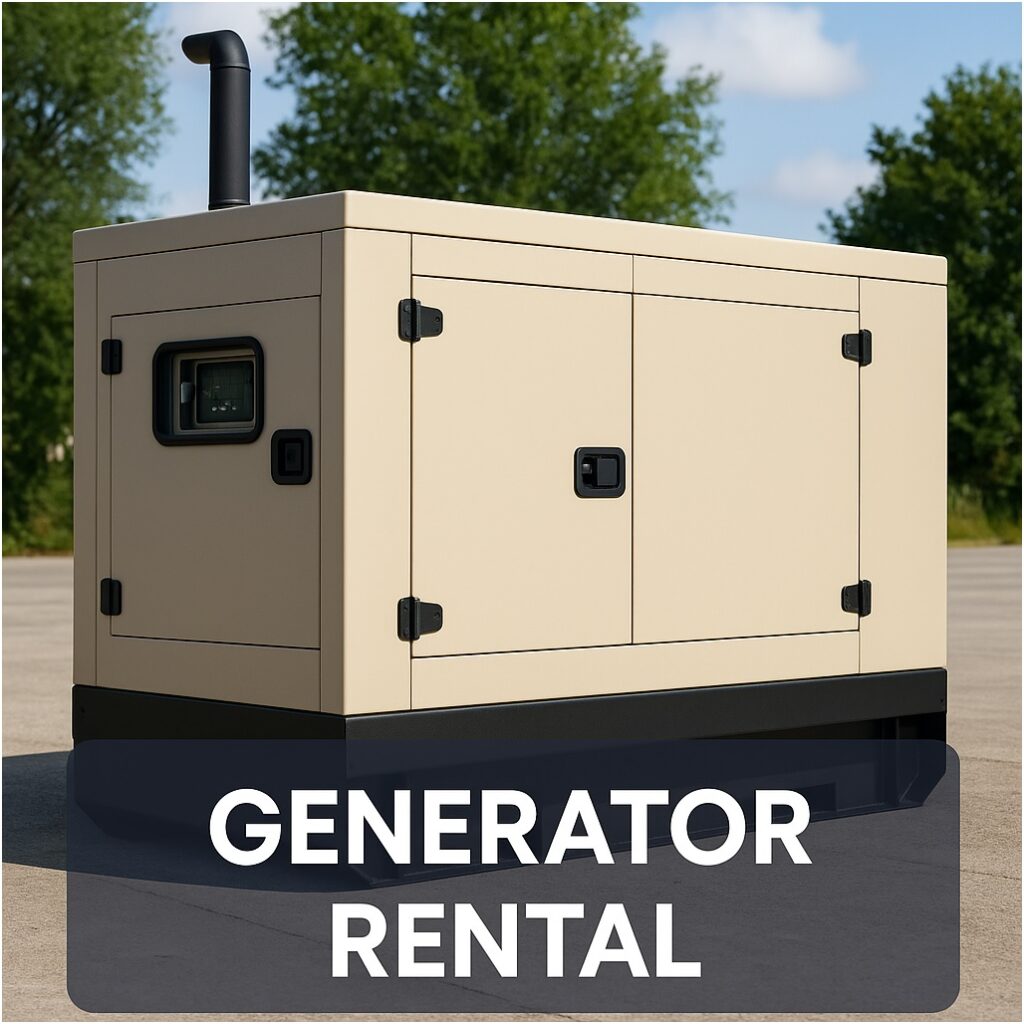 Generator rental